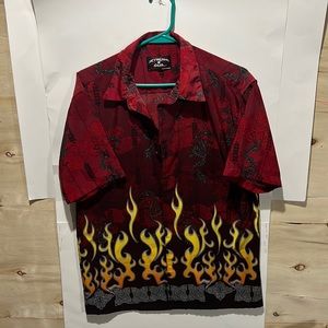 Vintage Extreme Gear 🔥 fire & dragons 🐉 shirt